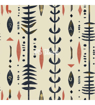 African Patterns - Hand-Drawn Vector Illustrations