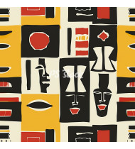 African Patterns - Hand-Drawn Vector Illustrations