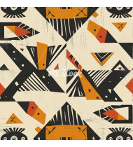 African Patterns - Hand-Drawn Vector Illustrations