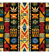 African Patterns - Hand-Drawn Vector Illustrations