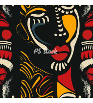 African Patterns - Hand-Drawn Vector Illustrations