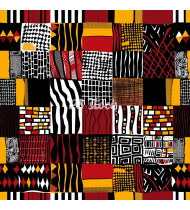 African Patterns - Hand-Drawn Vector Illustrations