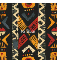 African Patterns - Hand-Drawn Vector Illustrations