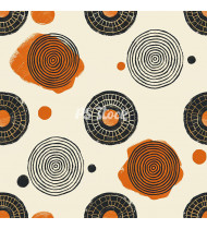 African Patterns - Hand-Drawn Vector Illustrations