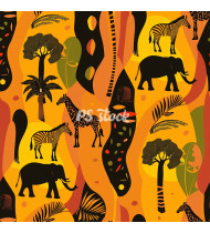 African Patterns - Hand-Drawn Vector Illustrations