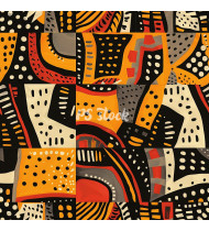 African Patterns - Hand-Drawn Vector Illustrations