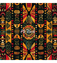 African Patterns - Hand-Drawn Vector Illustrations