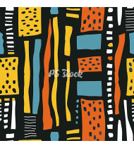 African Patterns - Hand-Drawn Vector Illustrations