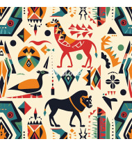 African Patterns - Hand-Drawn Vector Illustrations