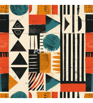 African Patterns - Hand-Drawn Vector Illustrations