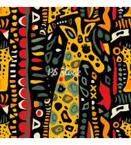 African Patterns - Hand-Drawn Vector Illustrations