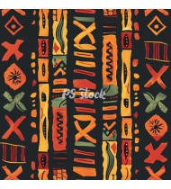 African Patterns - Hand-Drawn Vector Illustrations