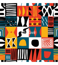 African Patterns - Hand-Drawn Vector Illustrations