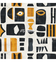 African Patterns - Hand-Drawn Vector Illustrations