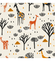 African Patterns - Hand-Drawn Vector Illustrations