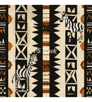 African Patterns - Hand-Drawn Vector Illustrations