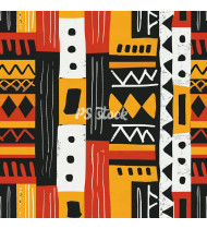 African Patterns - Hand-Drawn Vector Illustrations