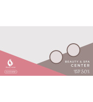 Beauty PSD Template Banner Design For Social Media