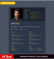 Empty CV Template for Download