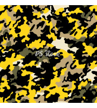 Camouflage Patterns - Hand Drawn Vector Illustrations