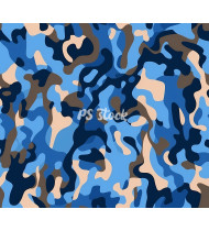 Camouflage Patterns - Hand Drawn Vector Illustrations