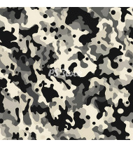 Camouflage Patterns - Hand Drawn Vector Illustrations