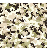 Camouflage Patterns - Hand Drawn Vector Illustrations