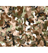 Camouflage Patterns - Hand Drawn Vector Illustrations