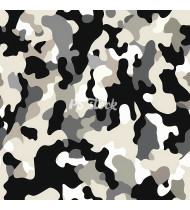 Camouflage Patterns - Hand Drawn Vector Illustrations