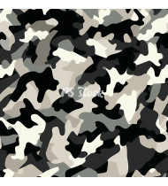 Camouflage Patterns - Hand Drawn Vector Illustrations