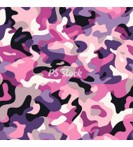 Camouflage Patterns - Hand Drawn Vector Illustrations