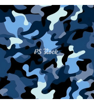 Camouflage Patterns - Hand Drawn Vector Illustrations