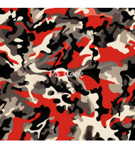 Camouflage Patterns - Hand Drawn Vector Illustrations