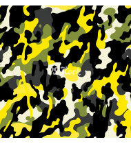 Camouflage Patterns - Hand Drawn Vector Illustrations