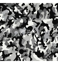 Camouflage Patterns - Hand Drawn Vector Illustrations