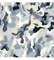 Camouflage Patterns - Hand Drawn Vector Illustrations