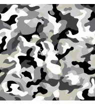 Camouflage Patterns - Hand Drawn Vector Illustrations