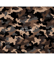 Camouflage Patterns - Hand Drawn Vector Illustrations