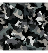 Camouflage Patterns - Hand Drawn Vector Illustrations