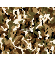 Camouflage Patterns - Hand Drawn Vector Illustrations