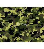 Camouflage Patterns - Hand Drawn Vector Illustrations