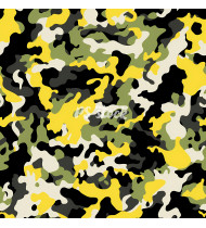 Camouflage Patterns - Hand Drawn Vector Illustrations