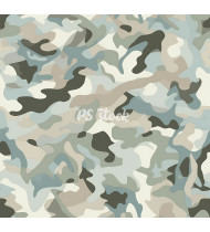 Camouflage Patterns - Hand Drawn Vector Illustrations