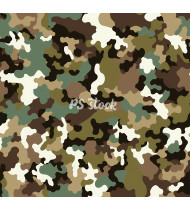 Camouflage Patterns - Hand Drawn Vector Illustrations