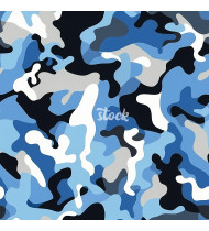 Camouflage Patterns - Hand Drawn Vector Illustrations