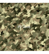 Camouflage Patterns - Hand Drawn Vector Illustrations