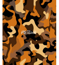 Camouflage Patterns - Hand Drawn Vector Illustrations