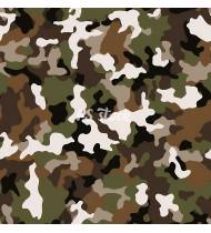 Camouflage Patterns - Hand Drawn Vector Illustrations