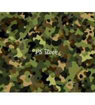 Camouflage Patterns - Hand Drawn Vector Illustrations