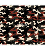 Camouflage Patterns - Hand Drawn Vector Illustrations